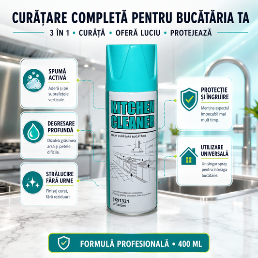 Spray degresant pentru bucatarie MULTI-SUPRAFETE